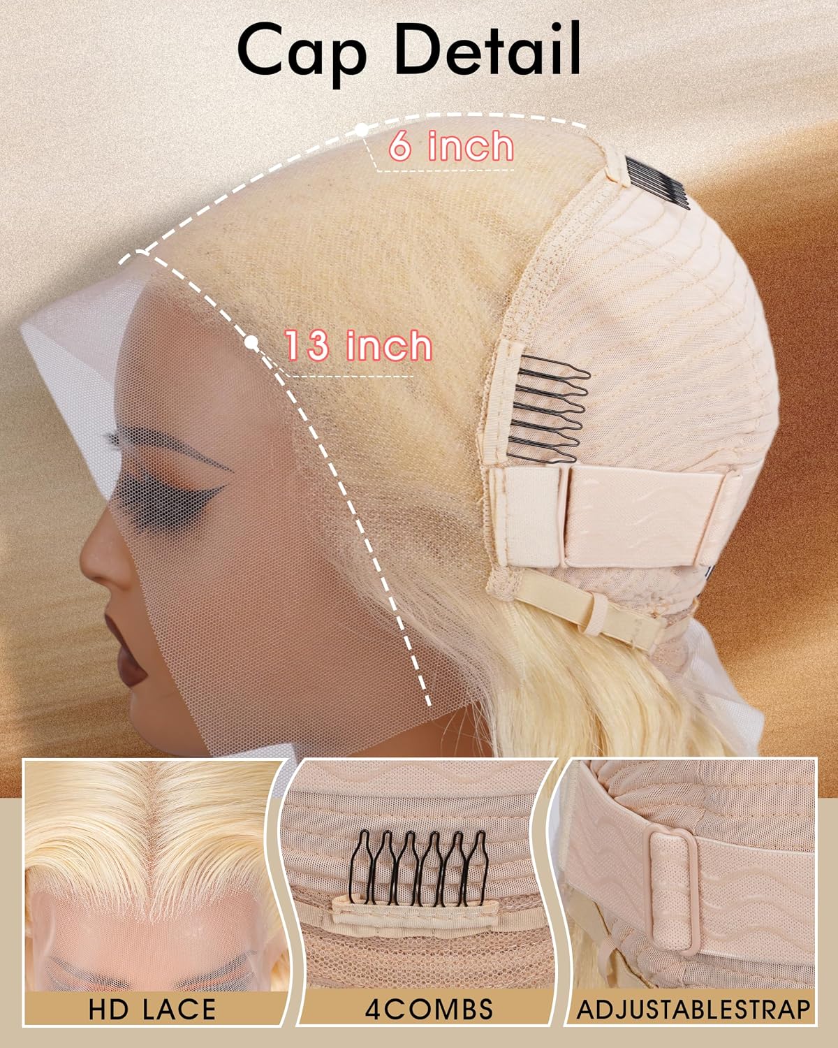 Thumbnail 4 de WAQI 30 Inch 613 Lace Front Wig