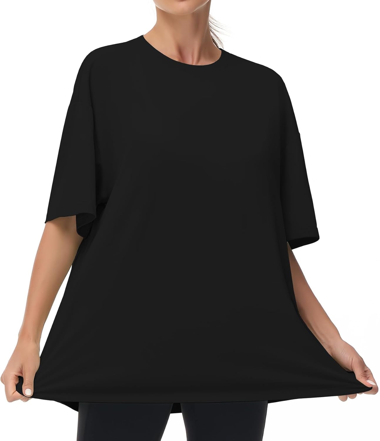 Thumbnail 2 de THE GYM PEOPLE T-Shirt Oversize da Donna con maniche corte e taglio comodo