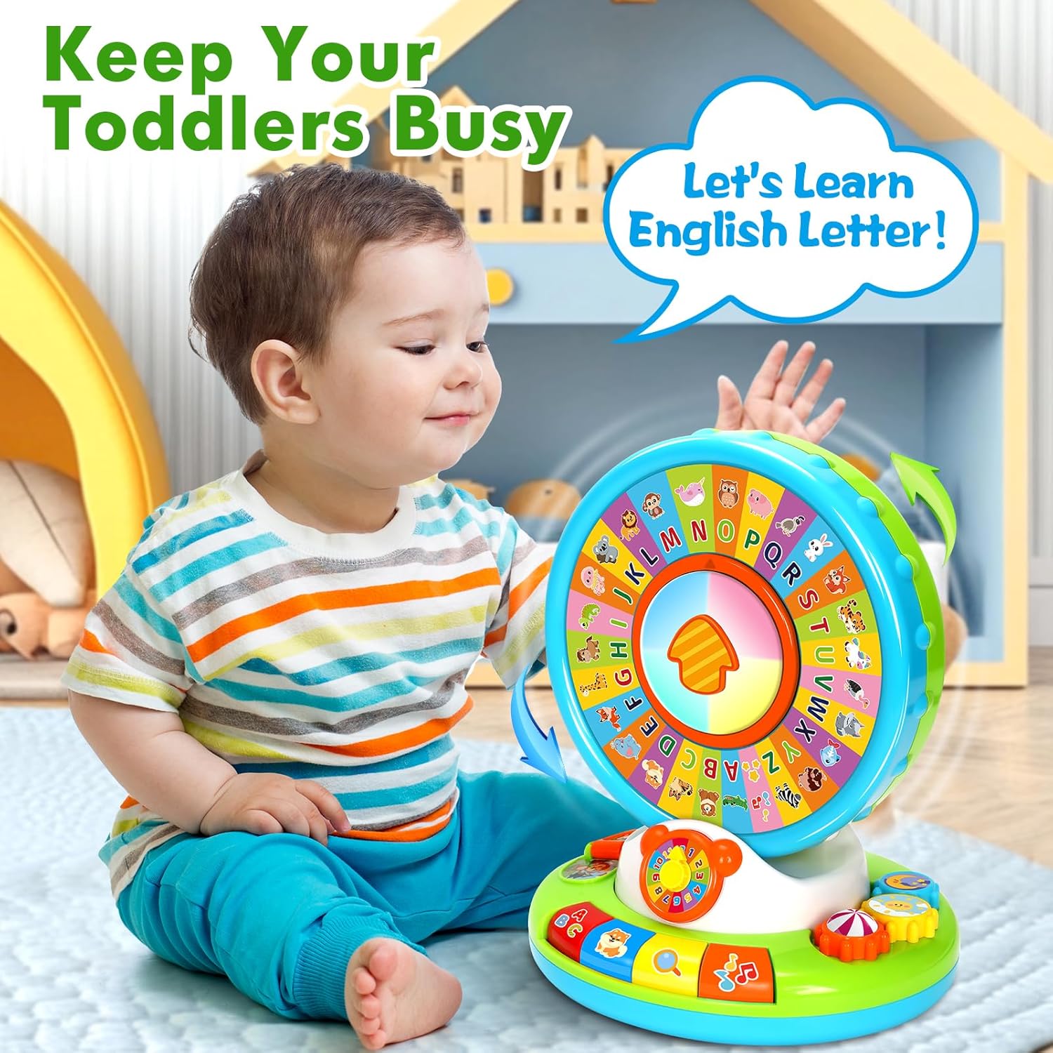 Thumbnail 4 de Duchong Spin and Sing Alphabet Zoo for Toddler