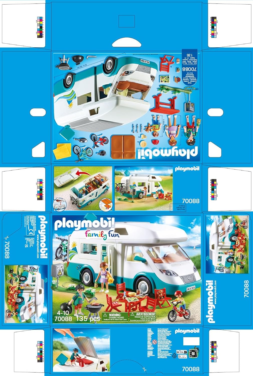 Thumbnail 6 de PLAYMOBIL 70088 Caravana de Verano para niños desde 4 años