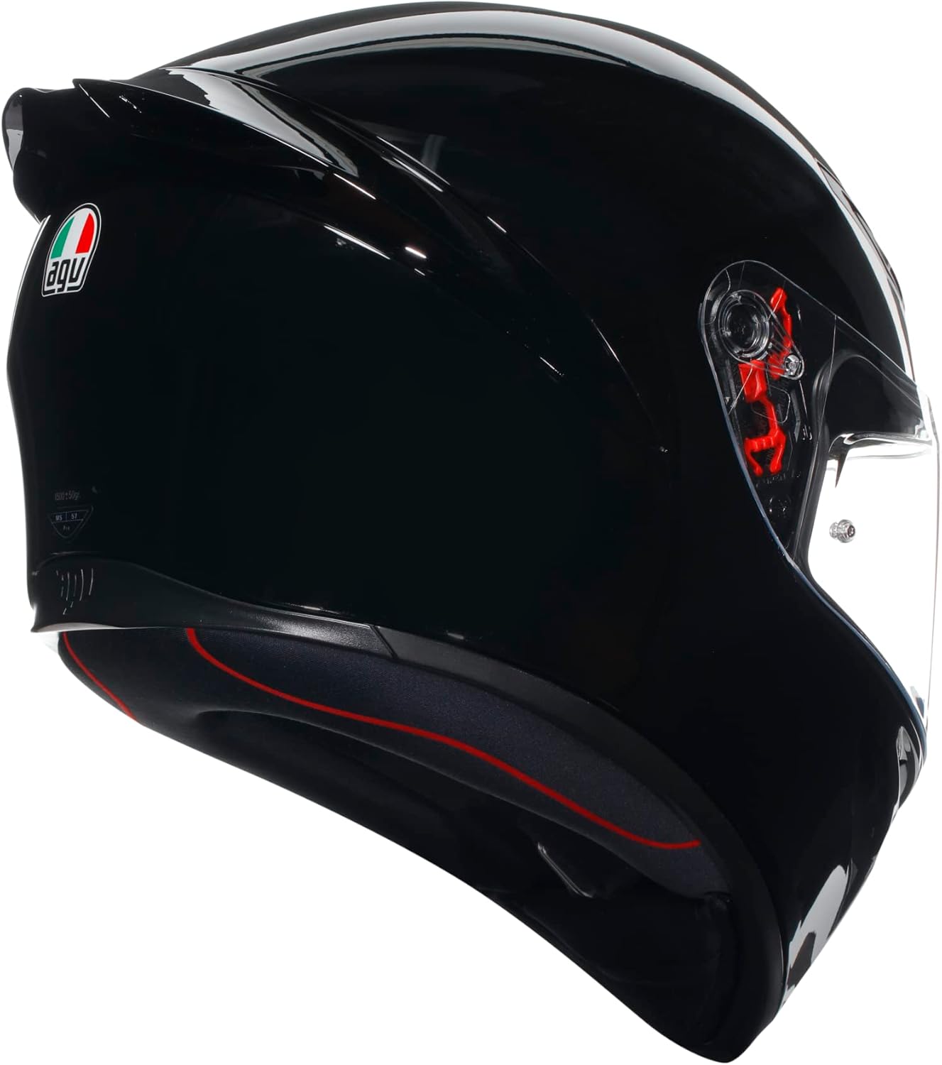 Thumbnail 5 de AGV K1 S E2206 Motorradhelm – ECE22.06, Vollvisier, 190° Sichtfeld, Intercom Ready, Größe M