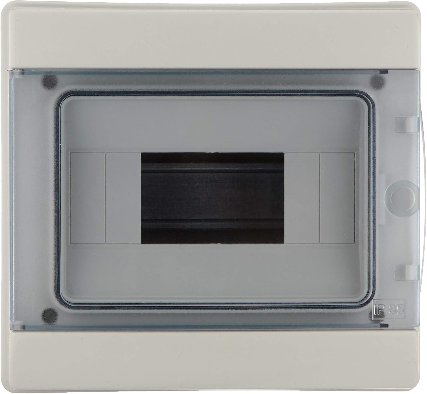 Detalle de Electraline 60438 Centralino da Parete con Portello Stagno, 8 Moduli, Bianco