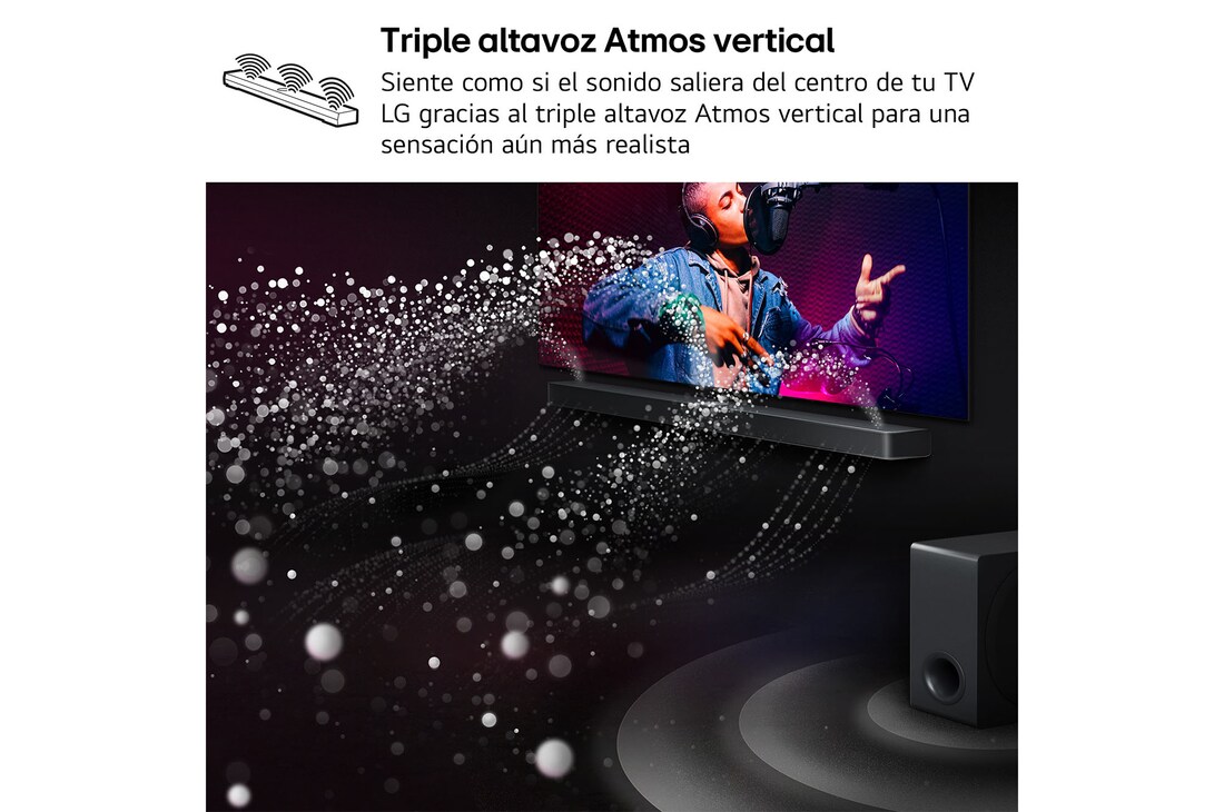 Detalle de LG S90TR 670W Barra de Sonido