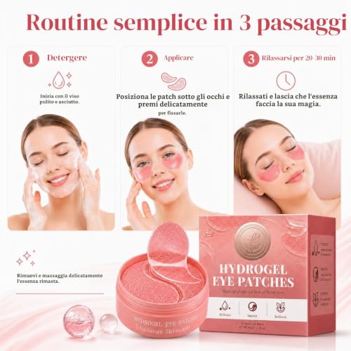 Thumbnail 6 de Linduray Skincare Patch occhi per occhiaie e borse, maschera quotidiana