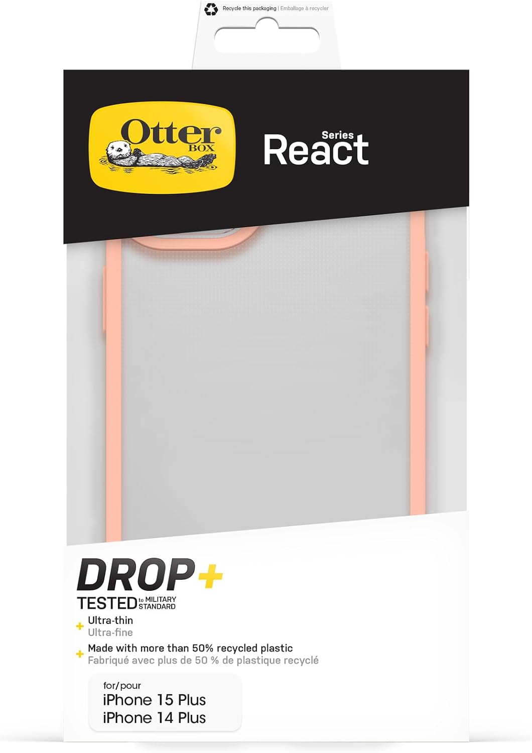 Detalle 1 de OtterBox React Series Case for iPhone 15 Plus/14 Plus