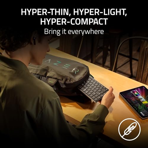 Detalle de Razer Joro Portable Wireless Gaming Keyboard Bluetooth