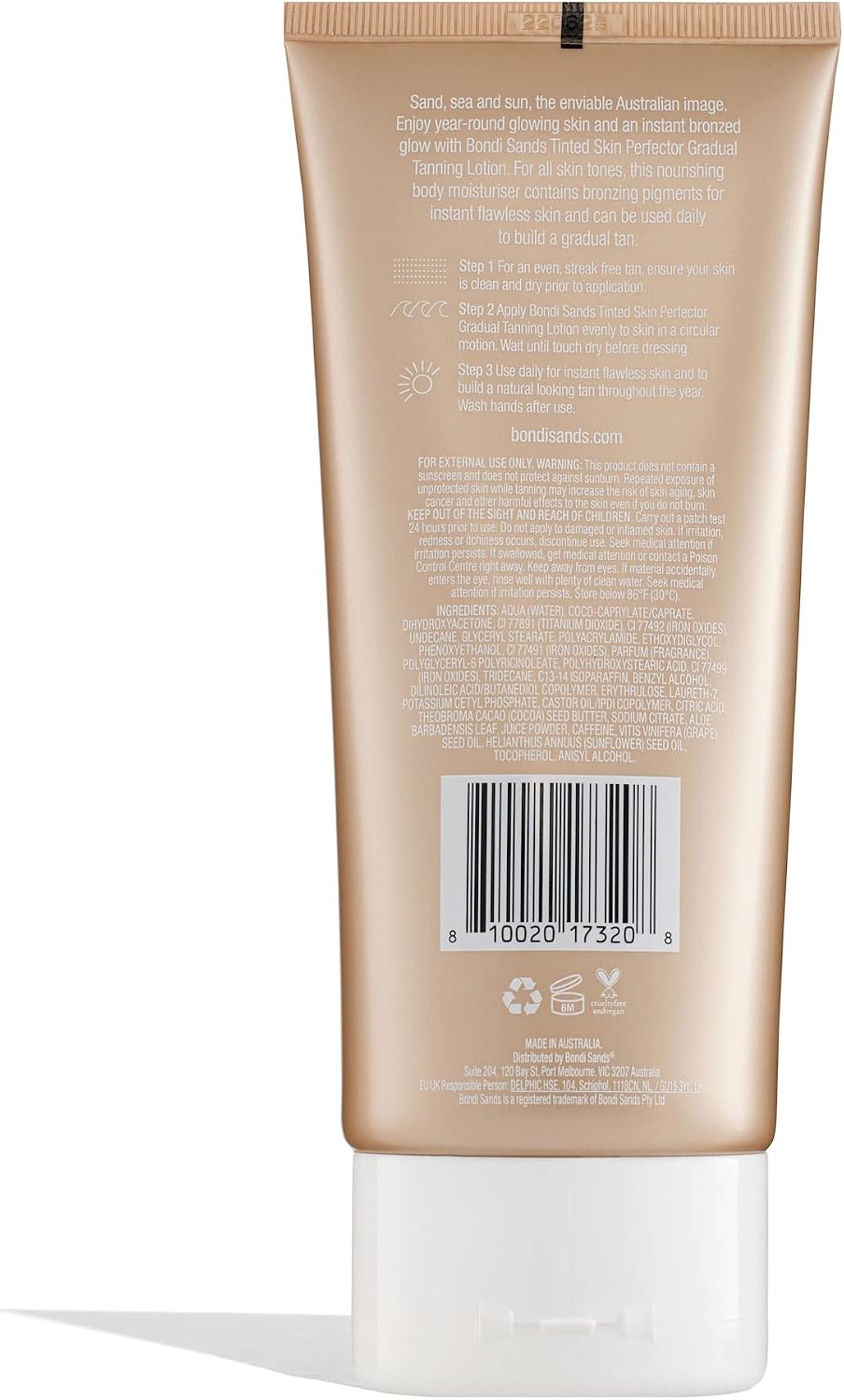 Detalle 2 de Bondi Sands Gradual Tanning Lotion 150mL