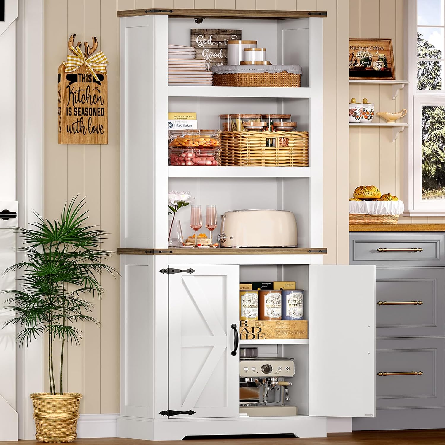 Detalle de TEENFON Storage Cabinet, 70.9in
