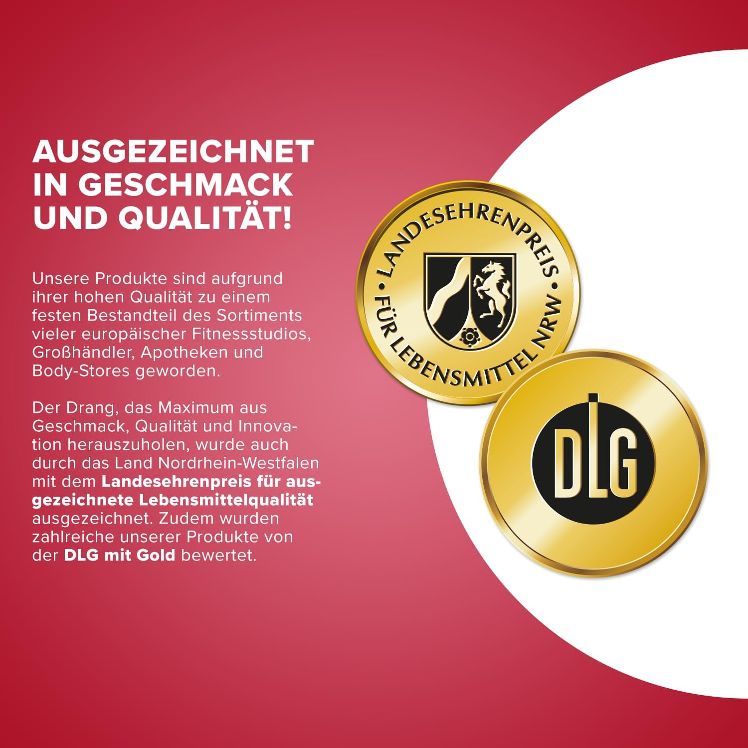 Detalle 2 de IronMaxx Water Gallon Frosted Red 2200ml – BPA & DEHP frei, auslaufsicher, mit Messskala