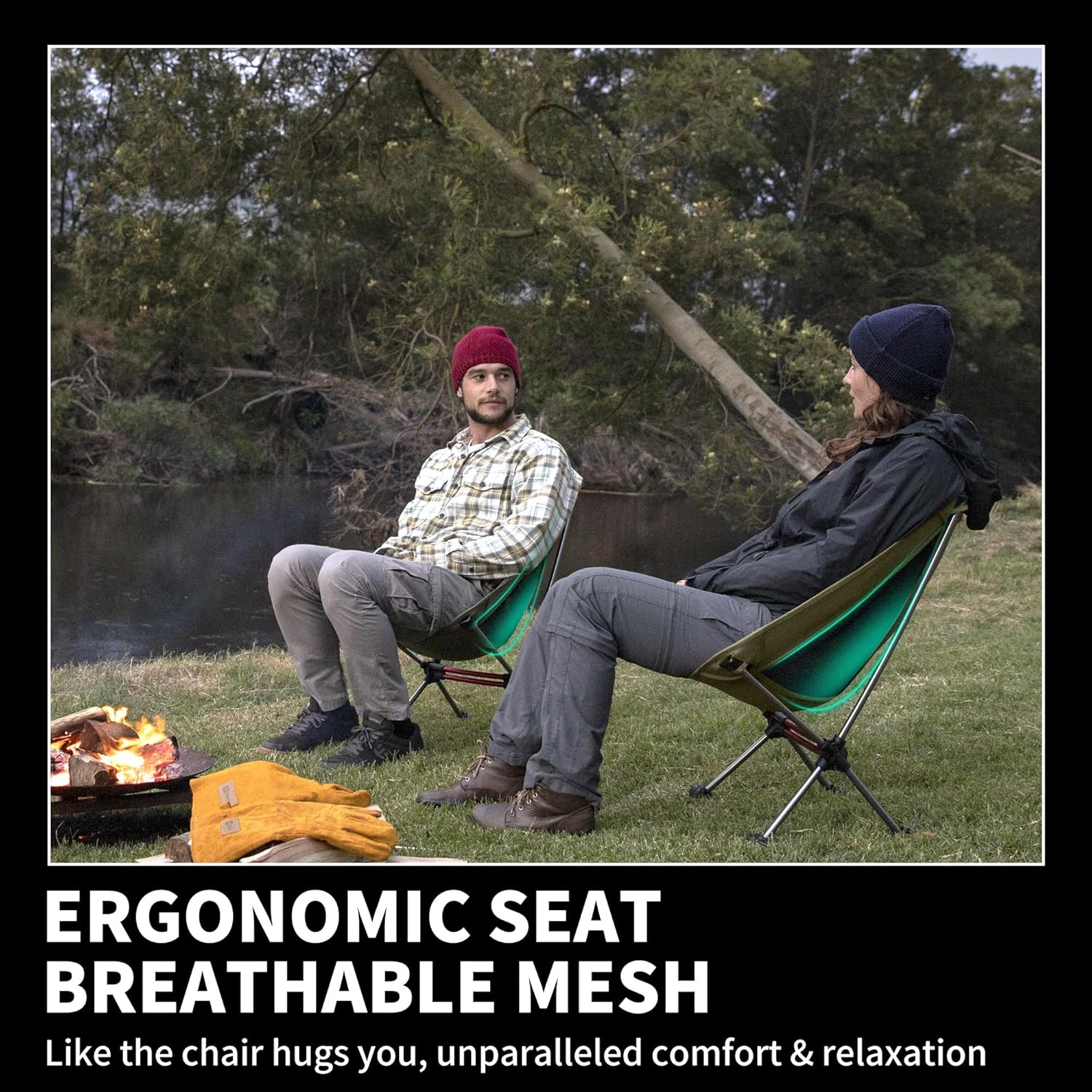 Thumbnail 6 de Naturehike YL08 Ultralight Camping Chair (2.38 lbs) with Anti-Sinking Feet