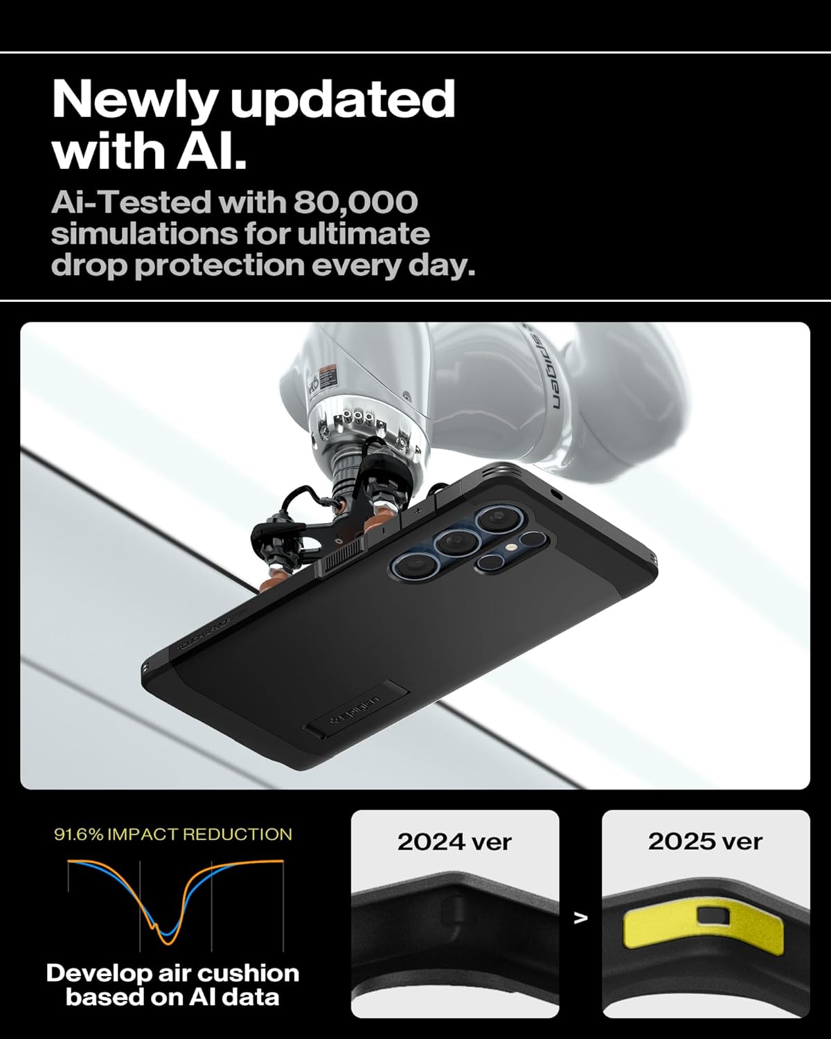 Thumbnail 4 de Spigen Tough Armor MagFit for Galaxy S25 Ultra