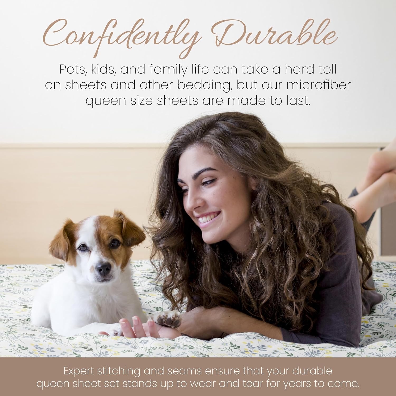 Thumbnail 6 de Linen Market Patterned Microfiber Queen Sheet Set 4 Piece – Oeko-TEX Certified Ultra Soft & Wrinkle-Free