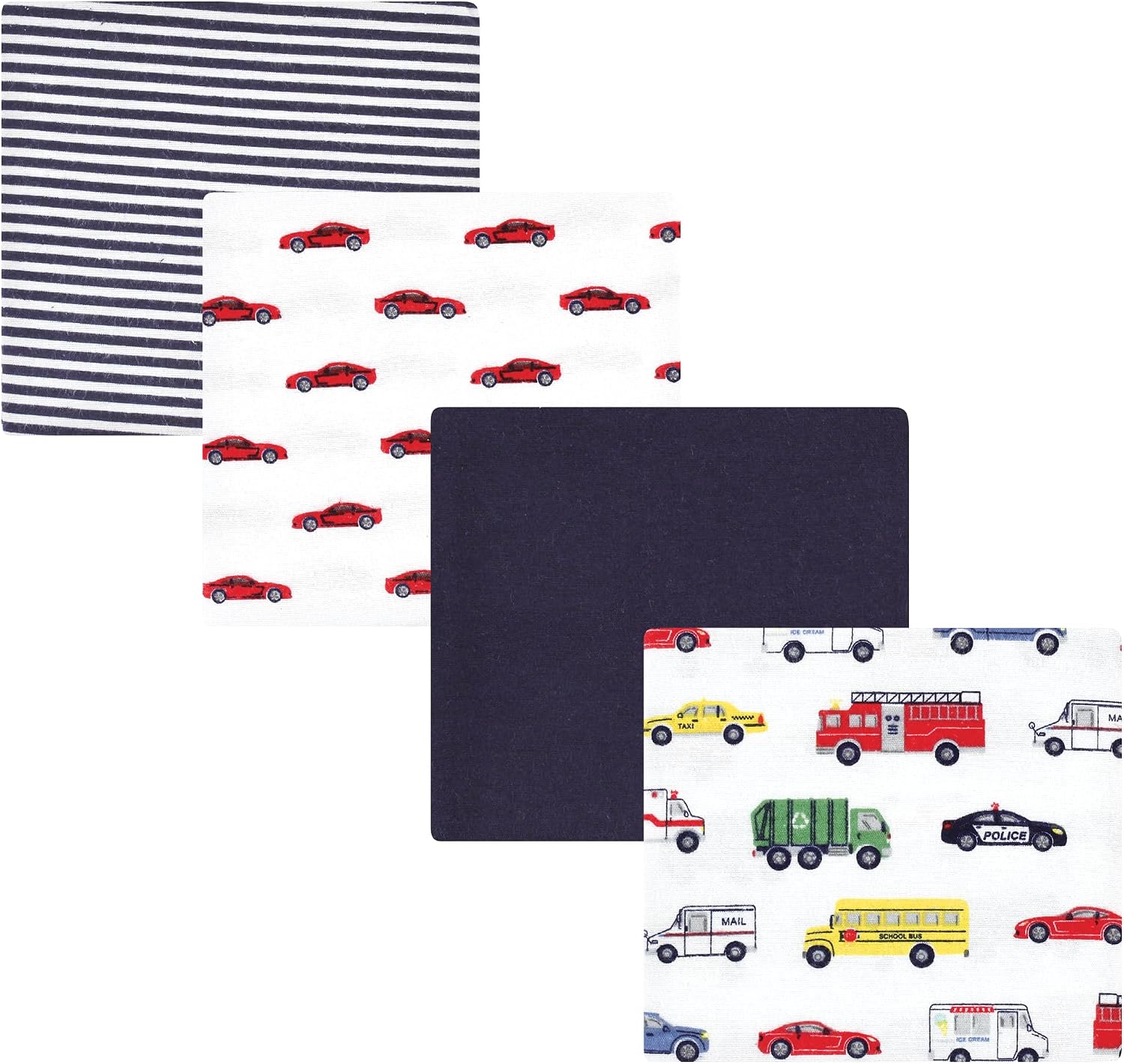 Detalle 2 de Hudson Baby Receiving Blankets, 100% Cotton