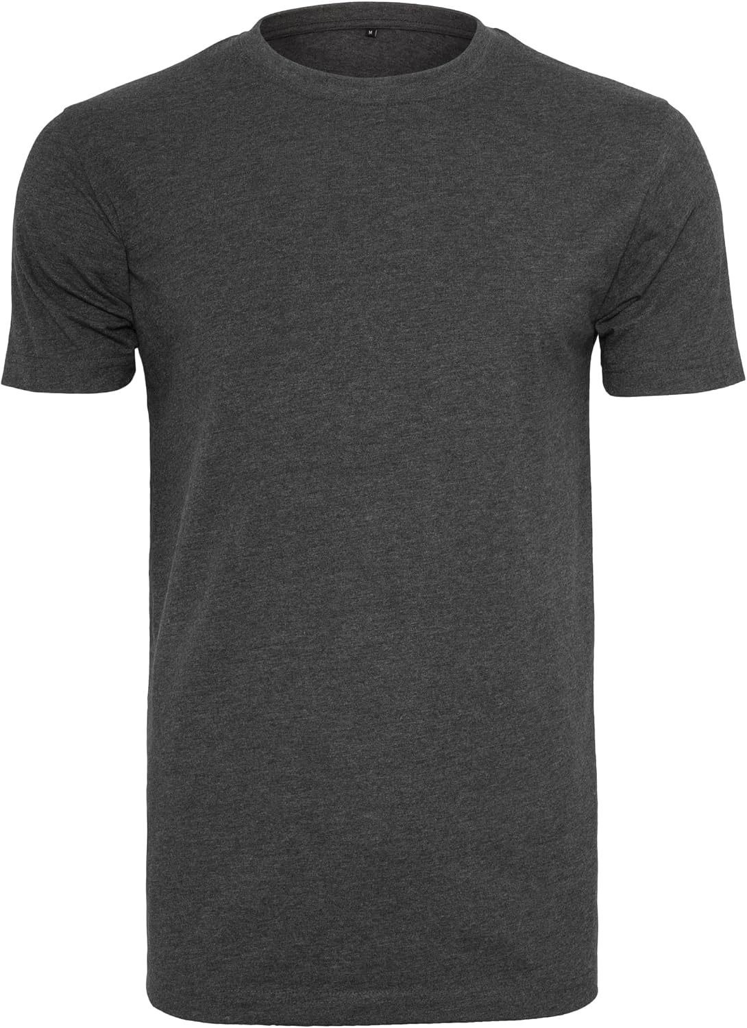 Detalle de Build your Brand Herren T-Shirt Round Neck – Basic Baumwollshirt, Rundhals, vielfältige Farben (XS–5XL)