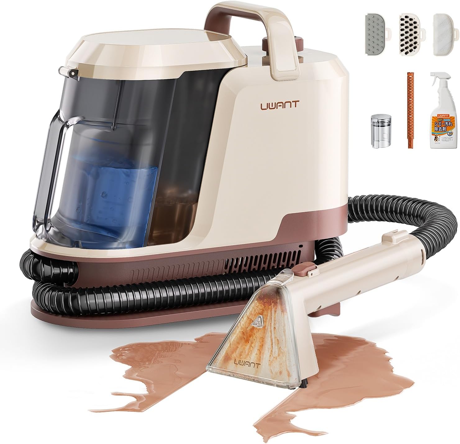 Detalle de Uwant Portable Carpet Cleaner 22 kPa