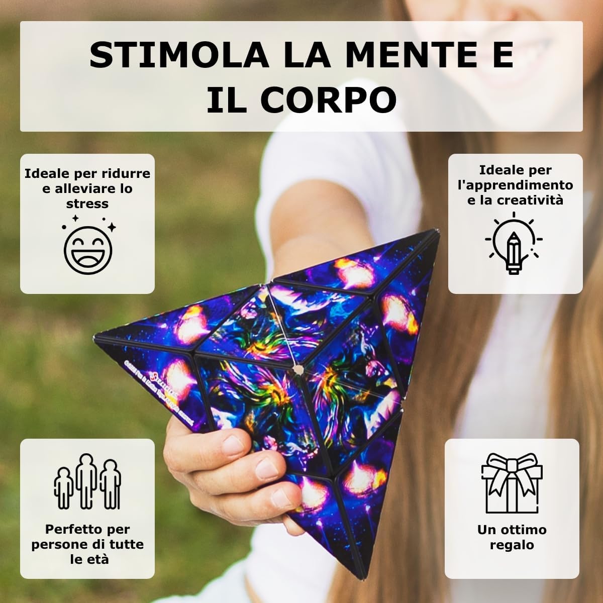 Detalle 1 de Shashibo Cubo Cambiaforma 36 magneti