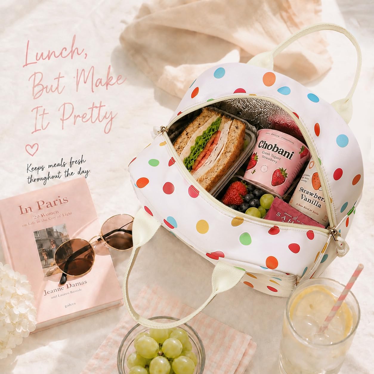 Detalle de LOVELYWIND Insulated Lunch Bag 9L