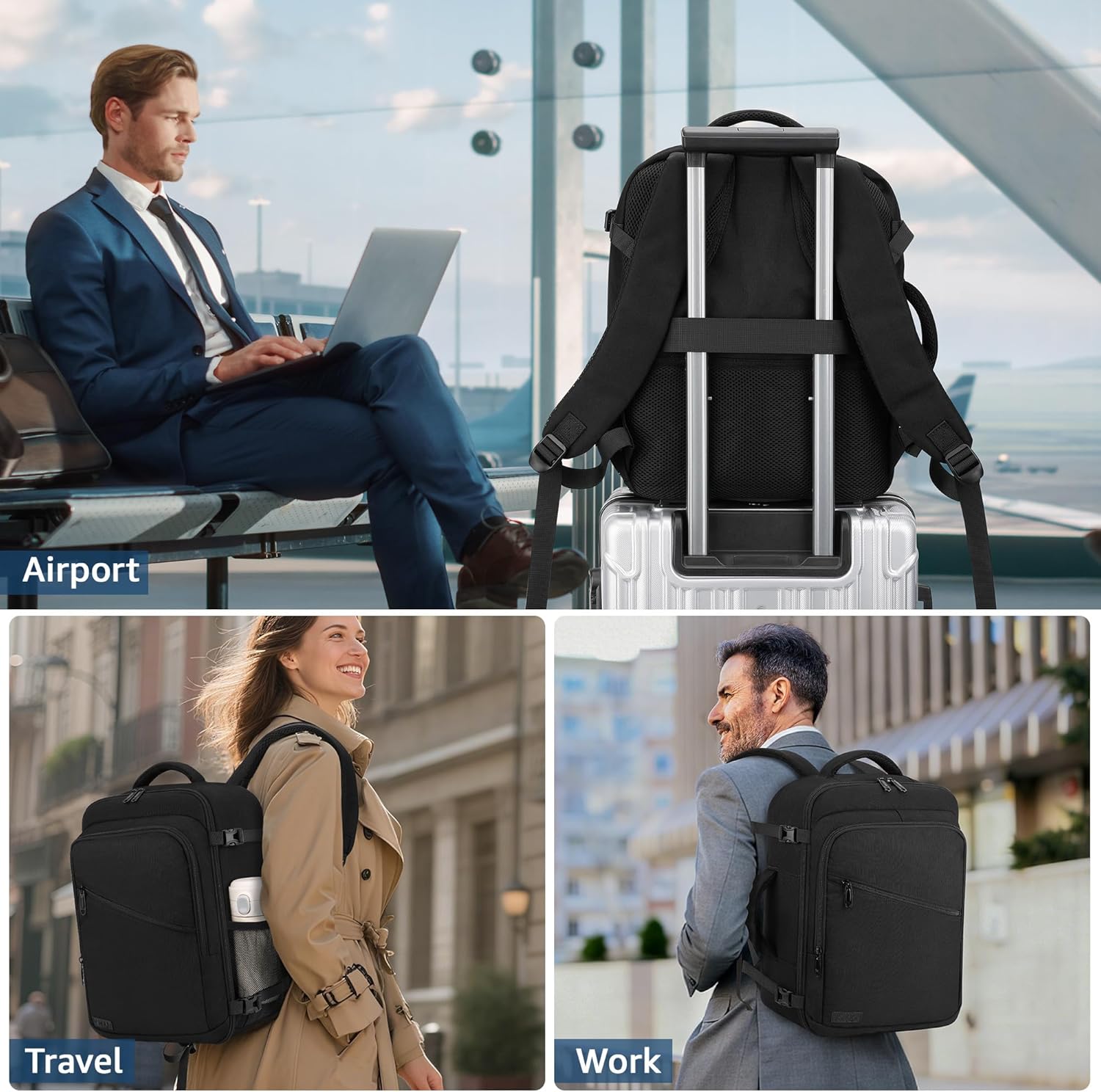 Thumbnail 5 de VSNOON 25L Ryanair Cabin Bag 40x30x20