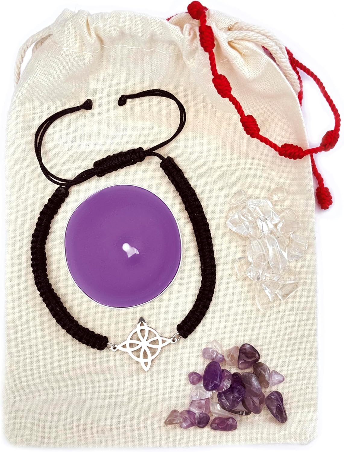 Detalle de Simboliks Nudo de Bruja pulsera 316L