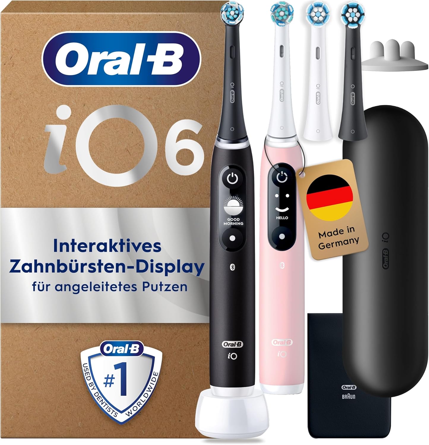 Detalle de Oral-B iO Series 6 Plus Doppelpack 2er-Pack