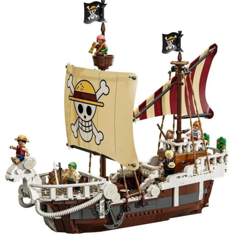 Thumbnail 3 de Set LEGO ONE PIECE Barco Pirata Going Merry (1376 piezas) con 5 minifiguras — colección para fans de anime y LEGO