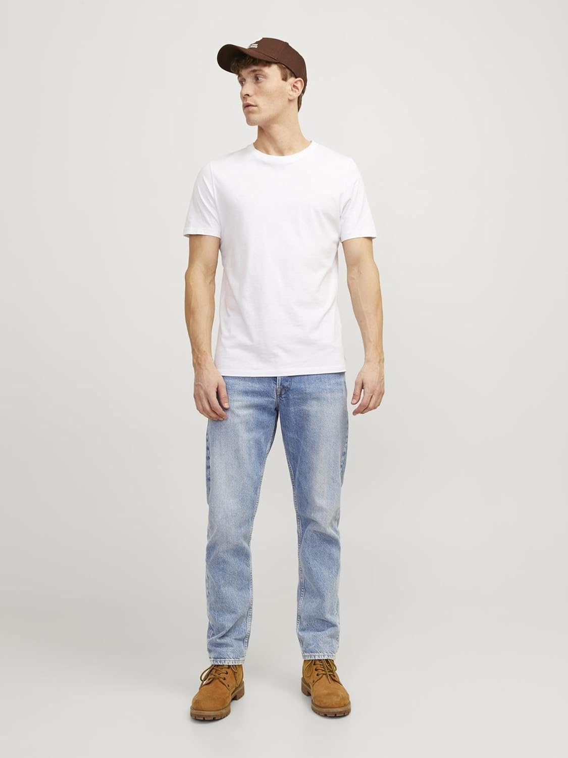 Thumbnail 4 de Jack & Jones Herren Relaxed Fit Jeans JJICHRIS JJORIGINAL SBD 920 NOOS in Blue Denim (Knöchellänge)
