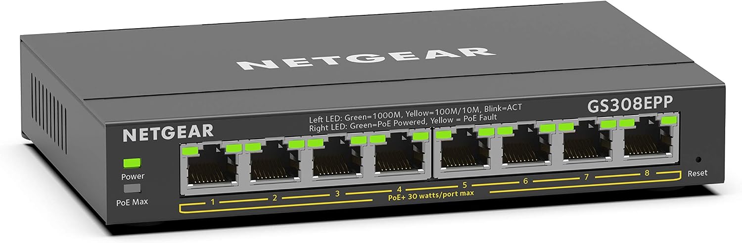 Thumbnail 2 de NETGEAR GS308 8‑Port Gigabit Switch 📡