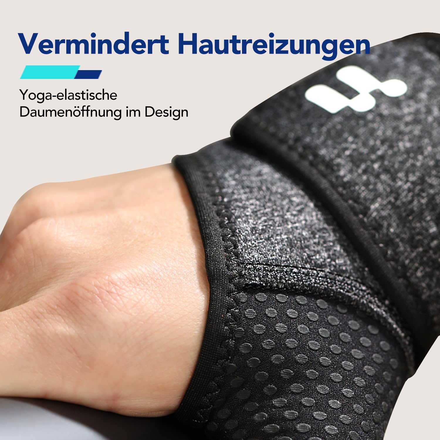 Thumbnail 2 de Fitomo Handgelenkbandage Rechts mit Weicher Daumenöffnung – Verstellbare Stütze für Alltag, Sport und Schlaf