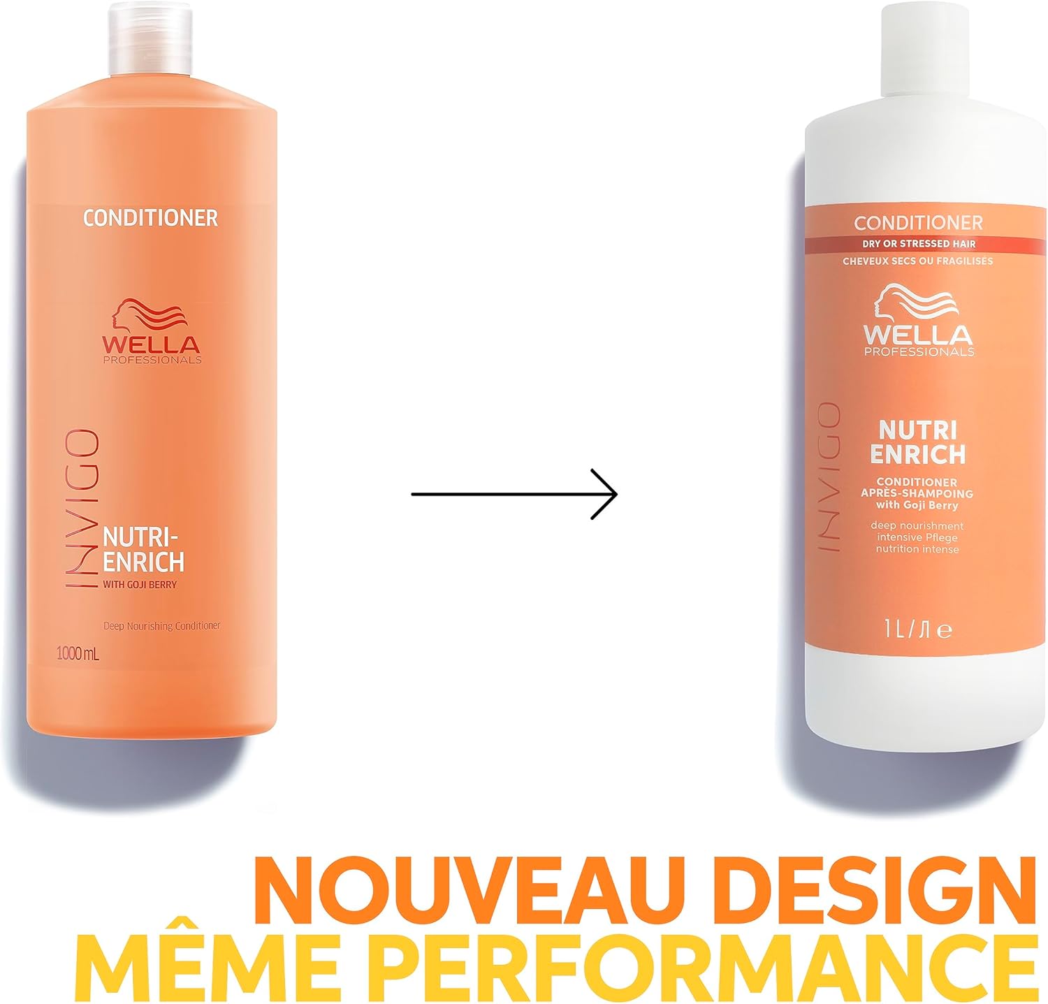 Thumbnail 2 de Wella Professionals Invigo Nutri Enrich après-shampoing nourrissant anti-frisottis (acide oléique & baies de Goji) 1L