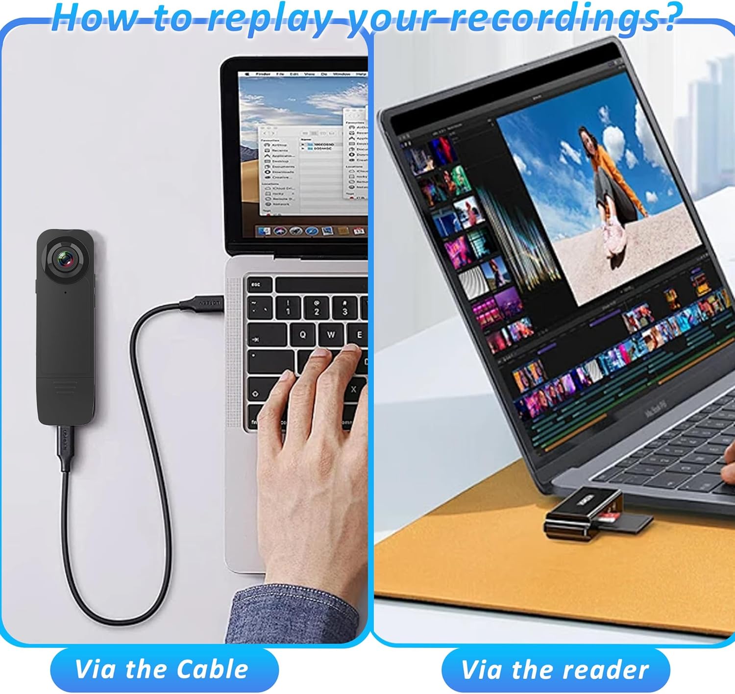 Thumbnail 5 de Mini Body Camera 1080P 64G portable recorder