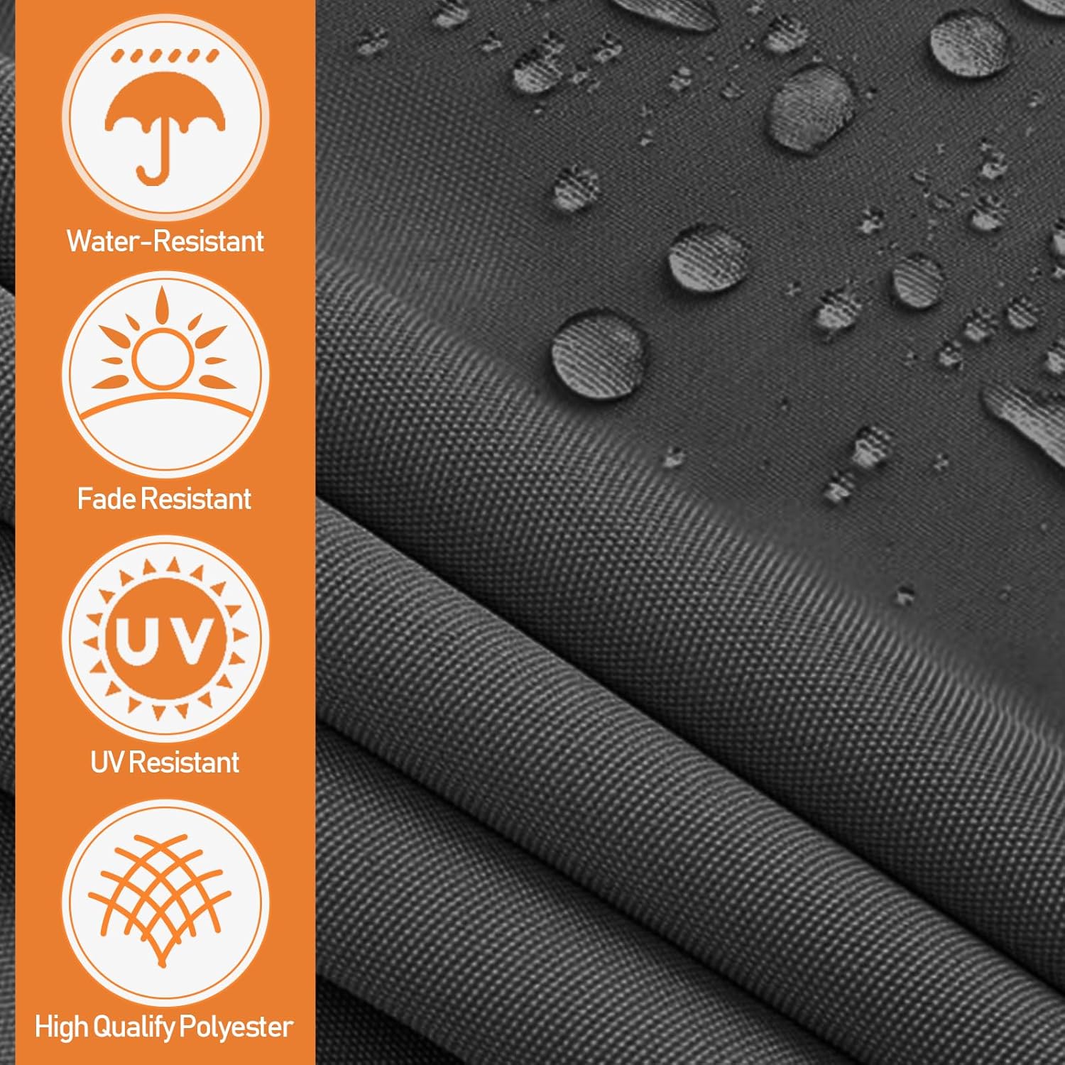 Thumbnail 4 de Tubiaz Klemmmarkise Balkon ohne Bohren – 300 cm Breite, verstellbar, UV-beständig, wasserdicht