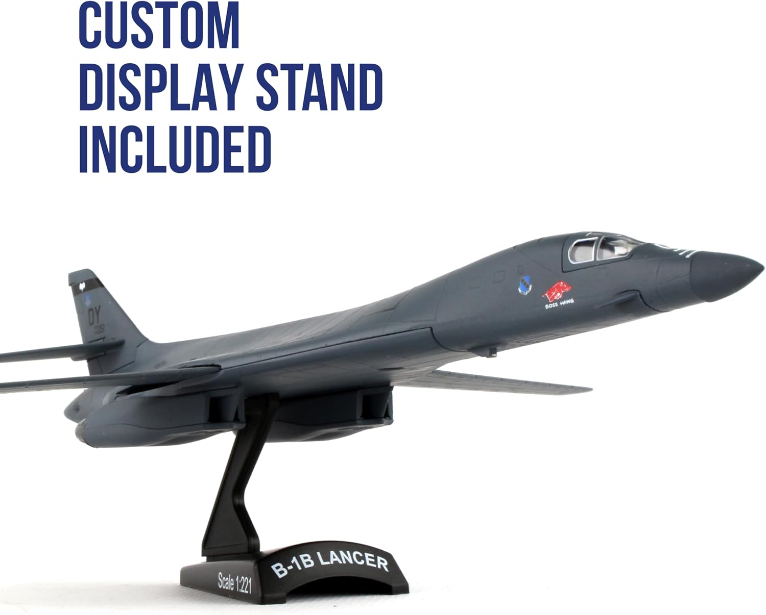 Detalle de POSTAGE STAMP B-1B ランサー 1/221スケール ダイキャスト製可動翼モデル PS54042