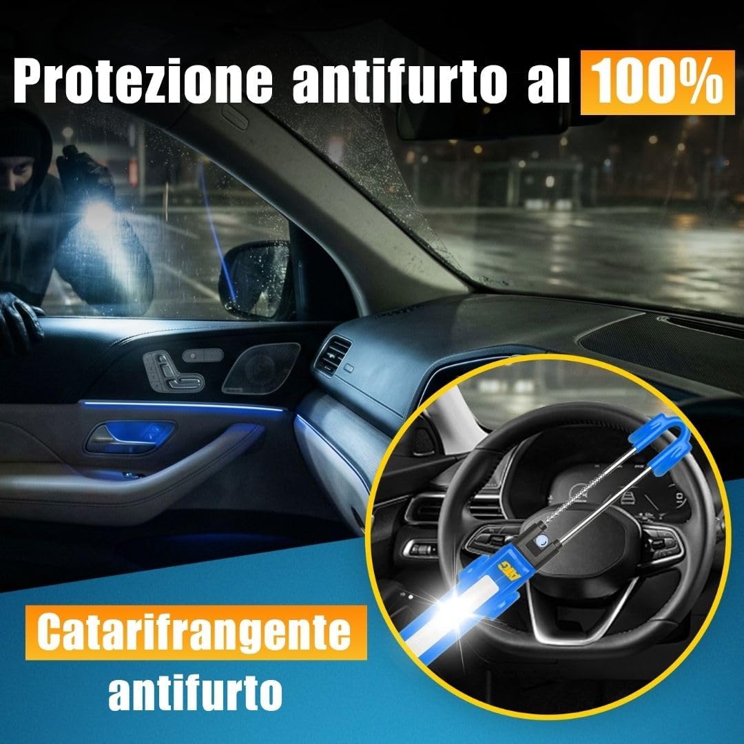 Thumbnail 1 de ATG Bloccasterzo Auto – Antifurto per Auto, SUV, Van, Furgone e Camper in Acciaio Temperato