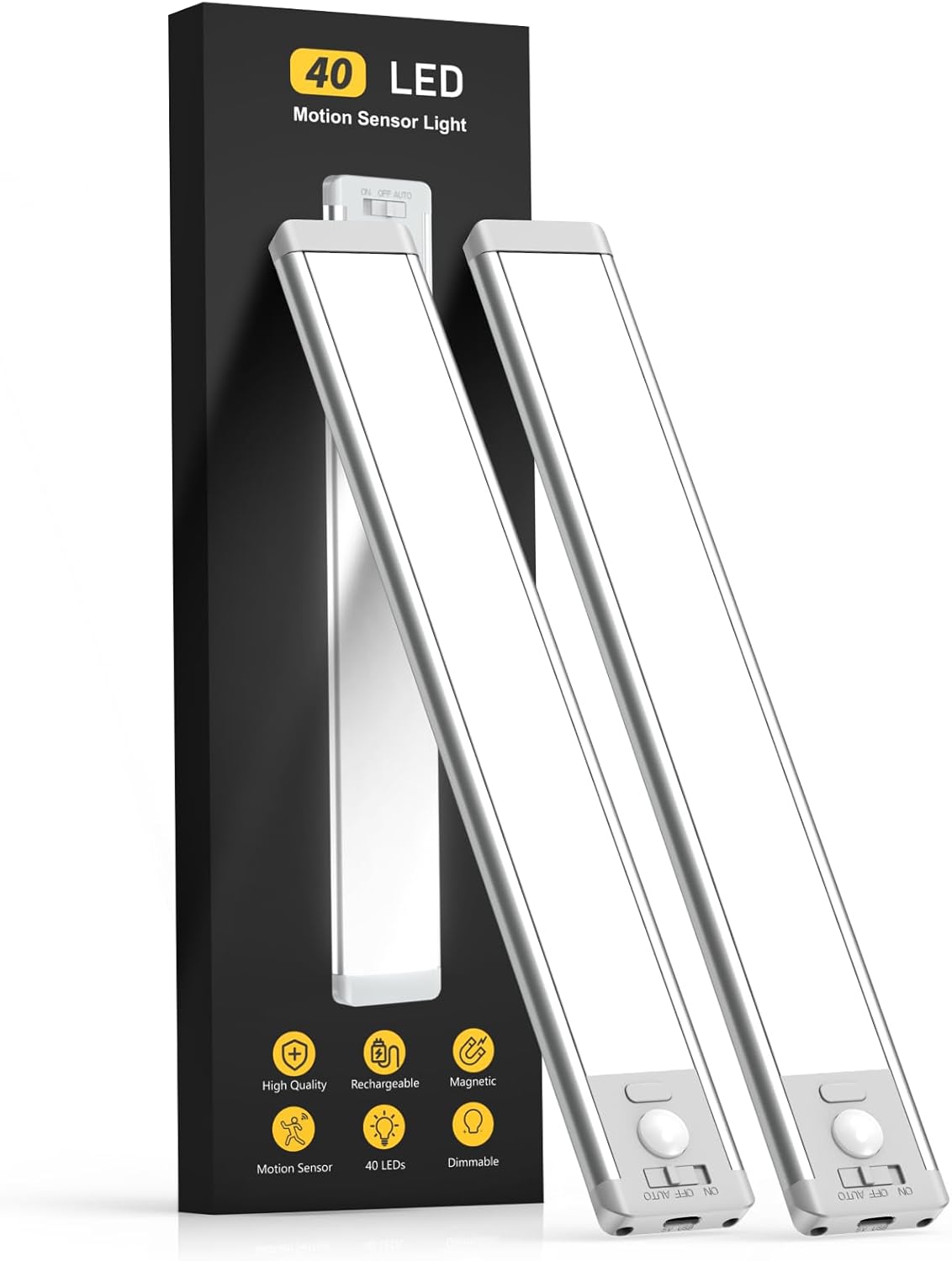 Detalle de MCGOR 10" Under Cabinet Lights with Motion Sensor