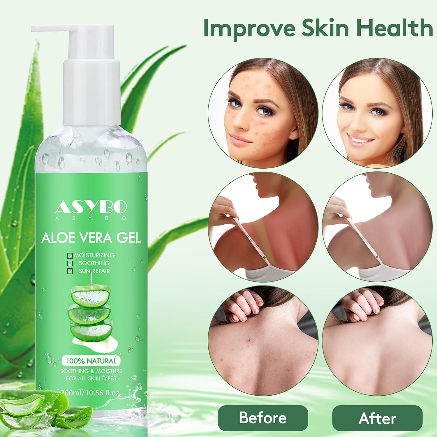 Thumbnail 3 de Aloe Vera Gel 300 ml für After-Sun Pflege