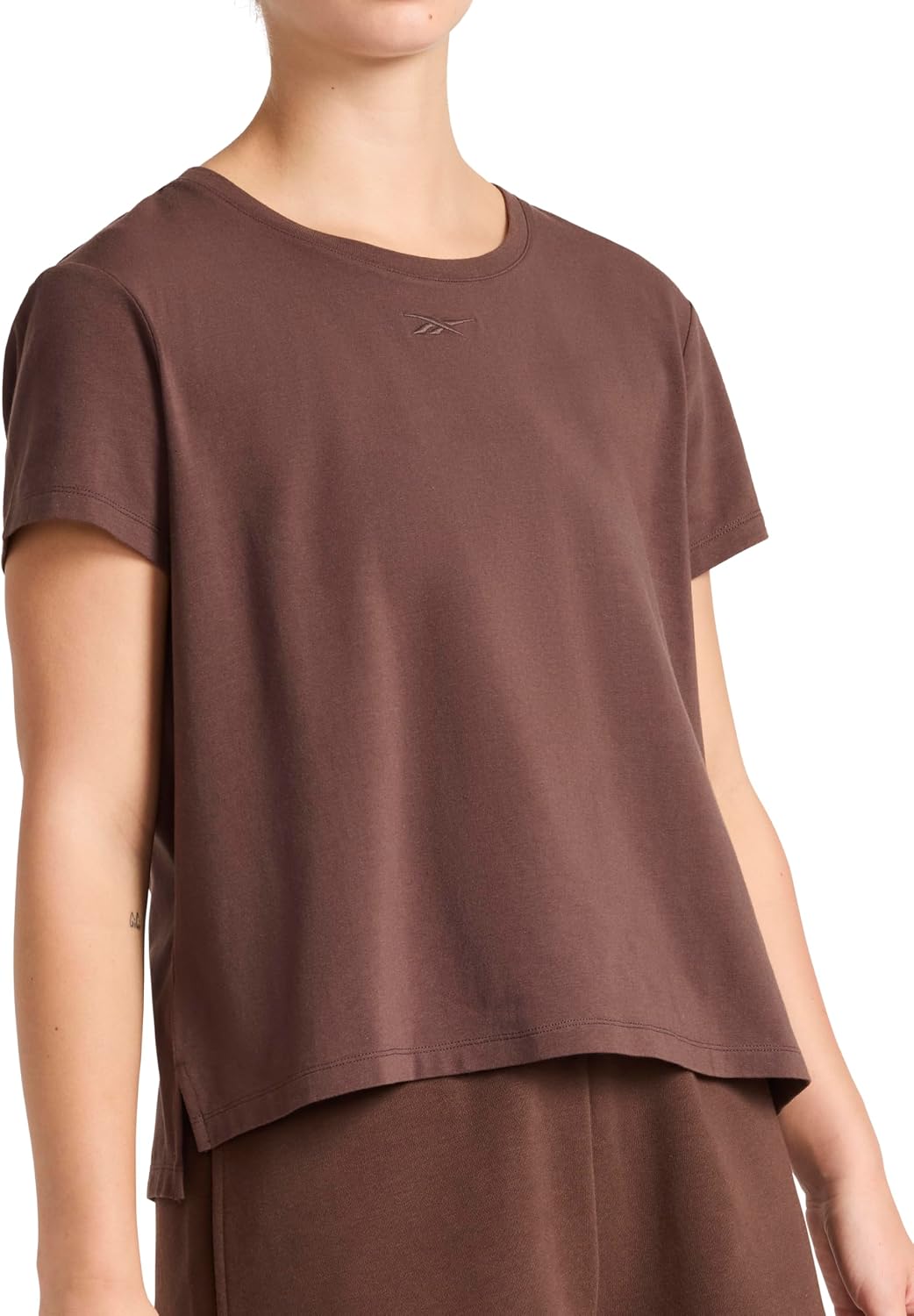 Thumbnail 6 de Reebok Women's Embroidery Hit Graphic Crewneck T-Shirt: Lightweight Stretch Cotton, Standard Fit