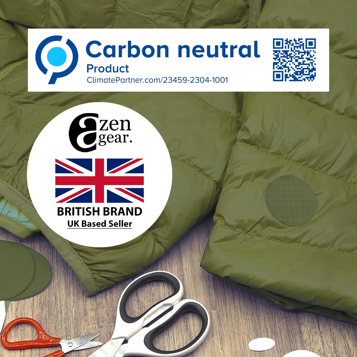 Thumbnail 3 de aZengear Repair Patches (30+ Colours) for Down Jackets, Tents, Shoes and More — 11 Self-Adhesive Patches