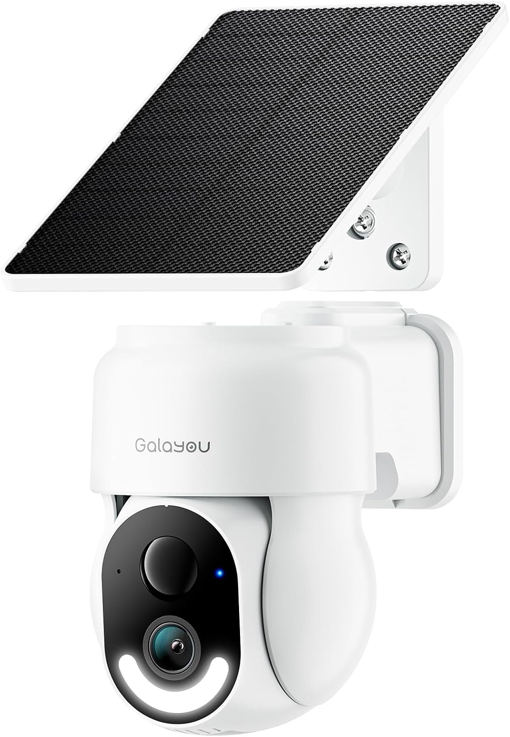 Detalle de GALAYOU R6 Outdoor Solar Security Camera, 2K Video, Color Night Vision