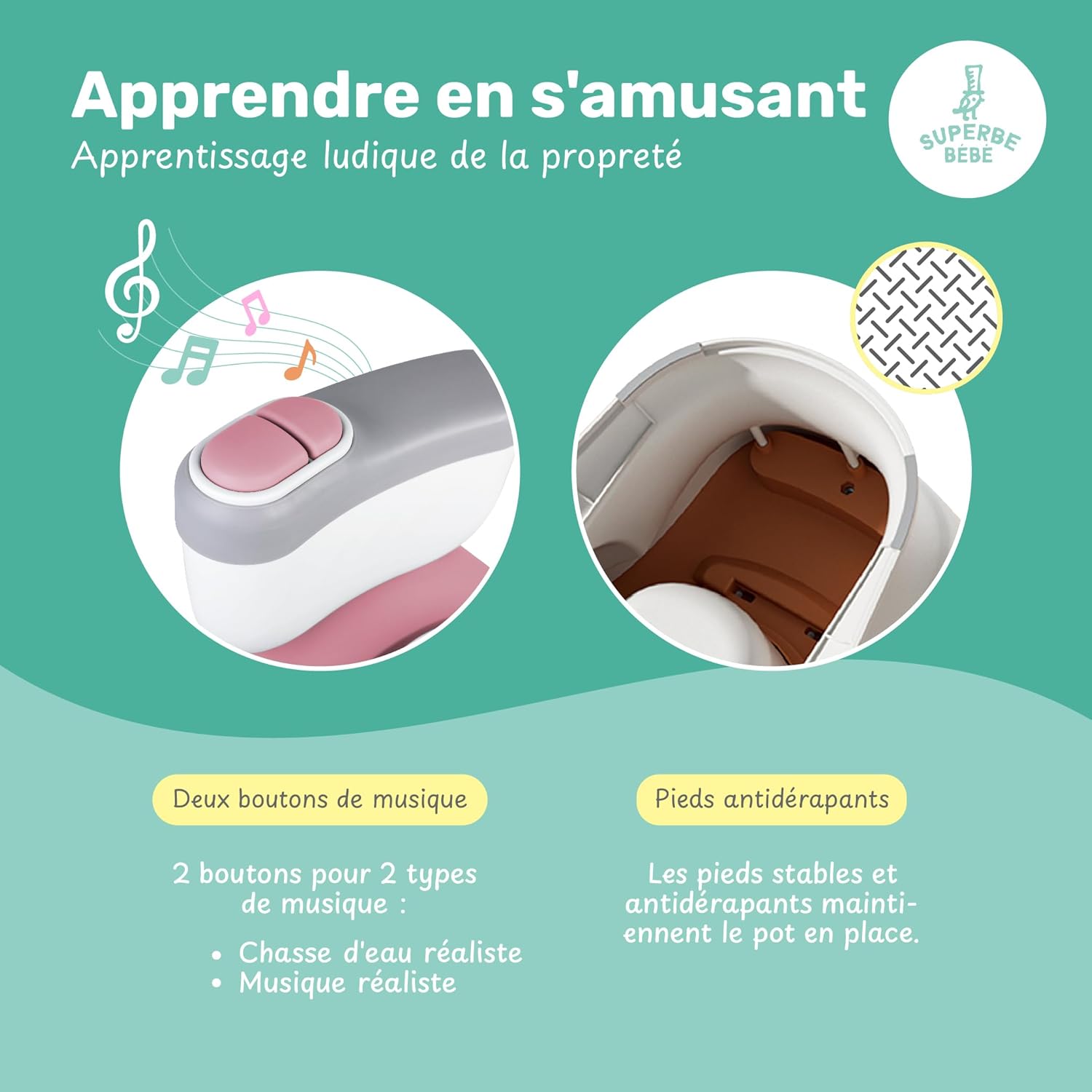 Thumbnail 5 de Pot Bébé Toilette Musical Pour Apprentissage De La Propreté – concrètement pratique et ludique