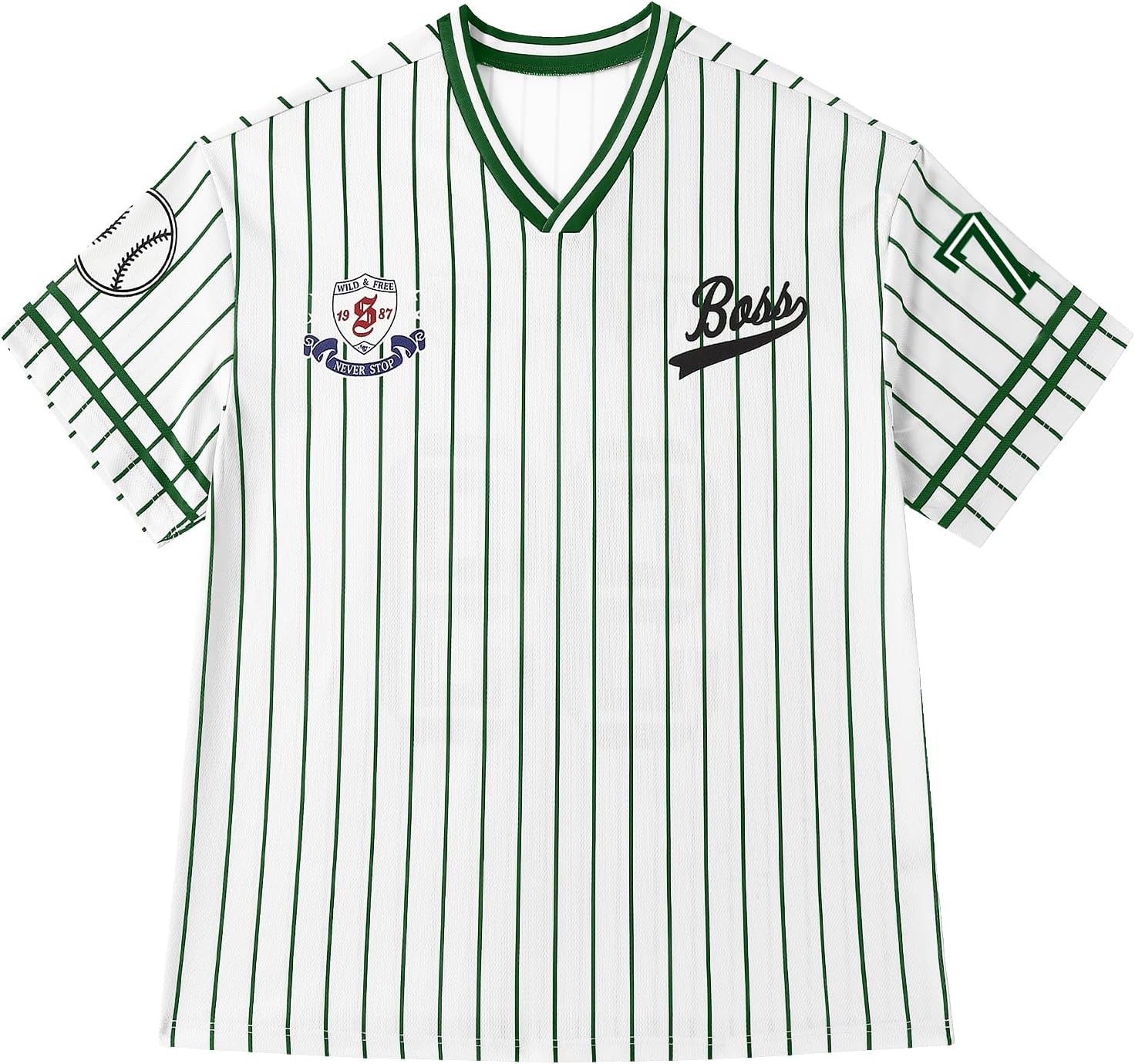 Detalle 2 de iWoo Jersey Shirt, V-Neck