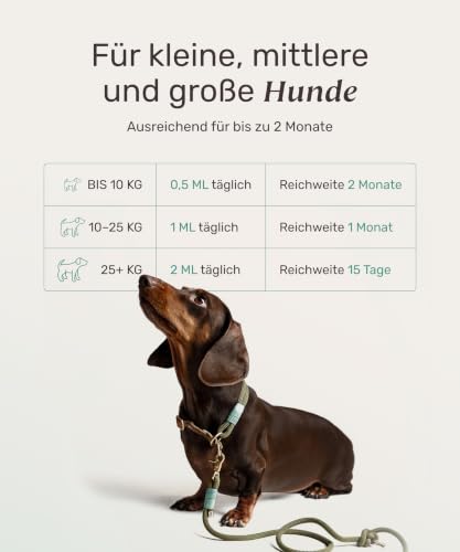 Detalle de mammaly Fresh Smile® Futtertopping Zahnpflege-Komplex – Zahnpflege-Topping für Hunde (bis 60 Tage)