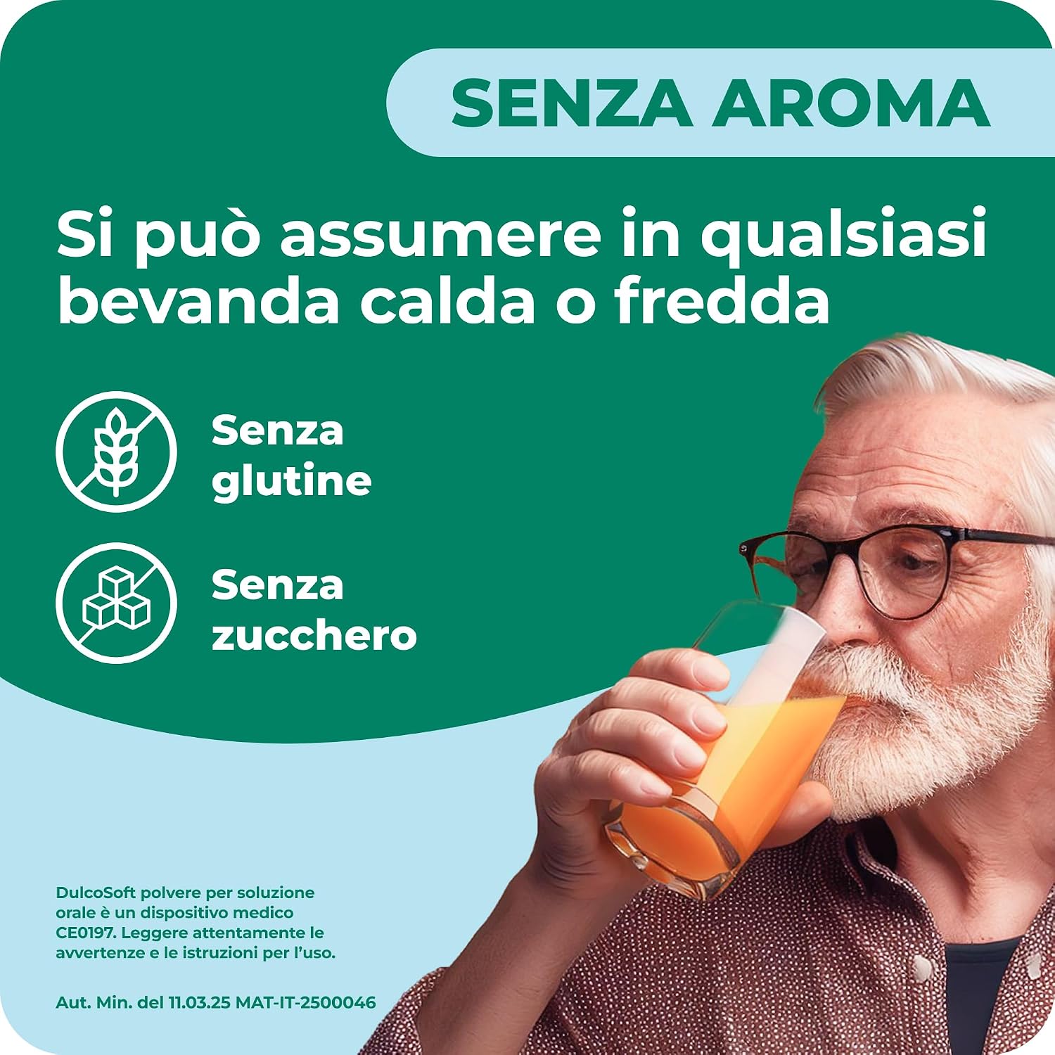 Detalle de DulcoSoft Lassativo Macrogol 4000, 20 Bustine — sollievo delicato per stitichezza