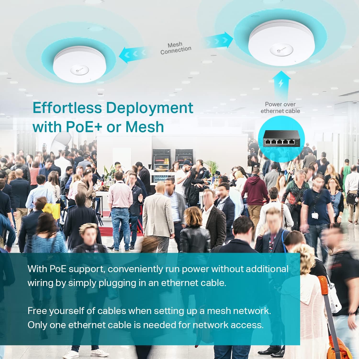 Thumbnail 6 de TP-Link EAP650 AX3000 Wireless Access Point 📶