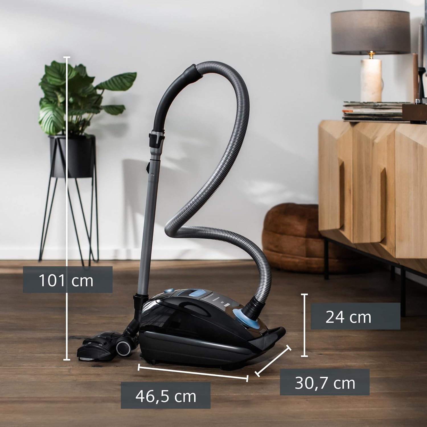 Thumbnail 2 de Siemens Q5.0 extreme silencePower VSQ5X1230 – Staubsauger mit Beutel für Allergiker
