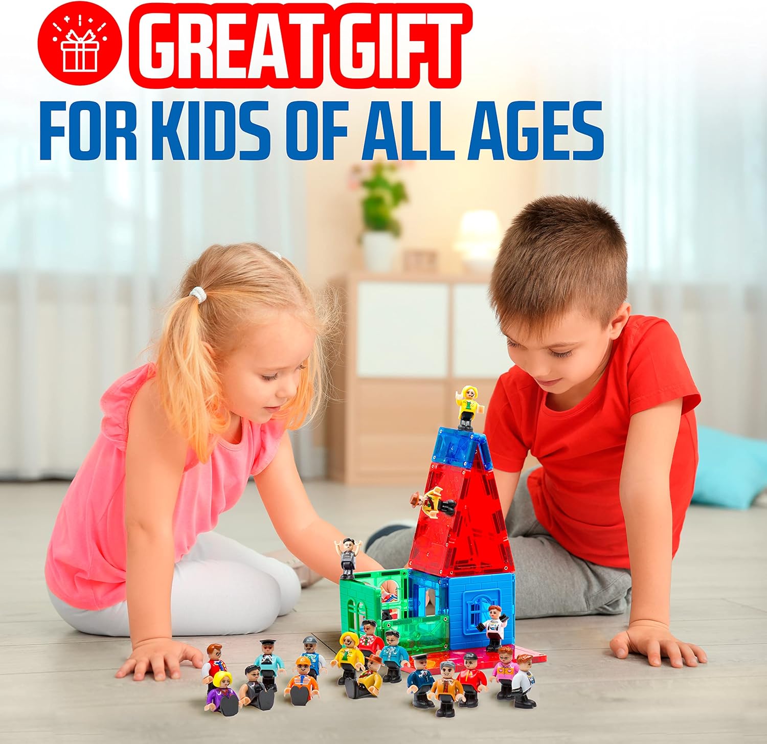 Thumbnail 6 de Playmags Magnetic Figures 15-Piece 1.5in Set