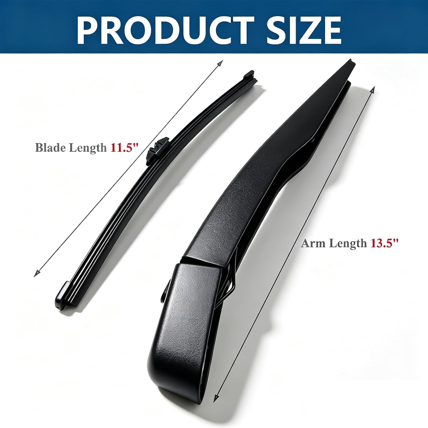 Thumbnail 2 de Windshield Wiper Arm and Blade Set for Ford Escape