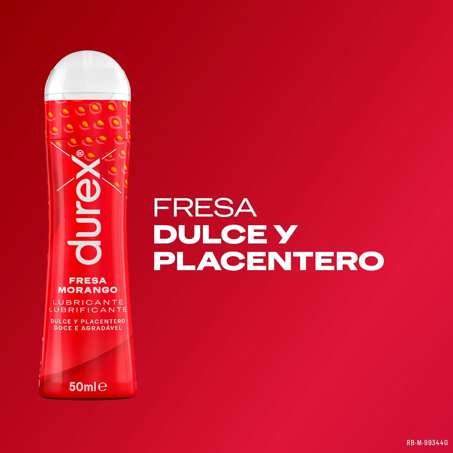 Thumbnail 1 de Durex Lubricante Fresa Sabor y Aroma - 50 ml 🍓