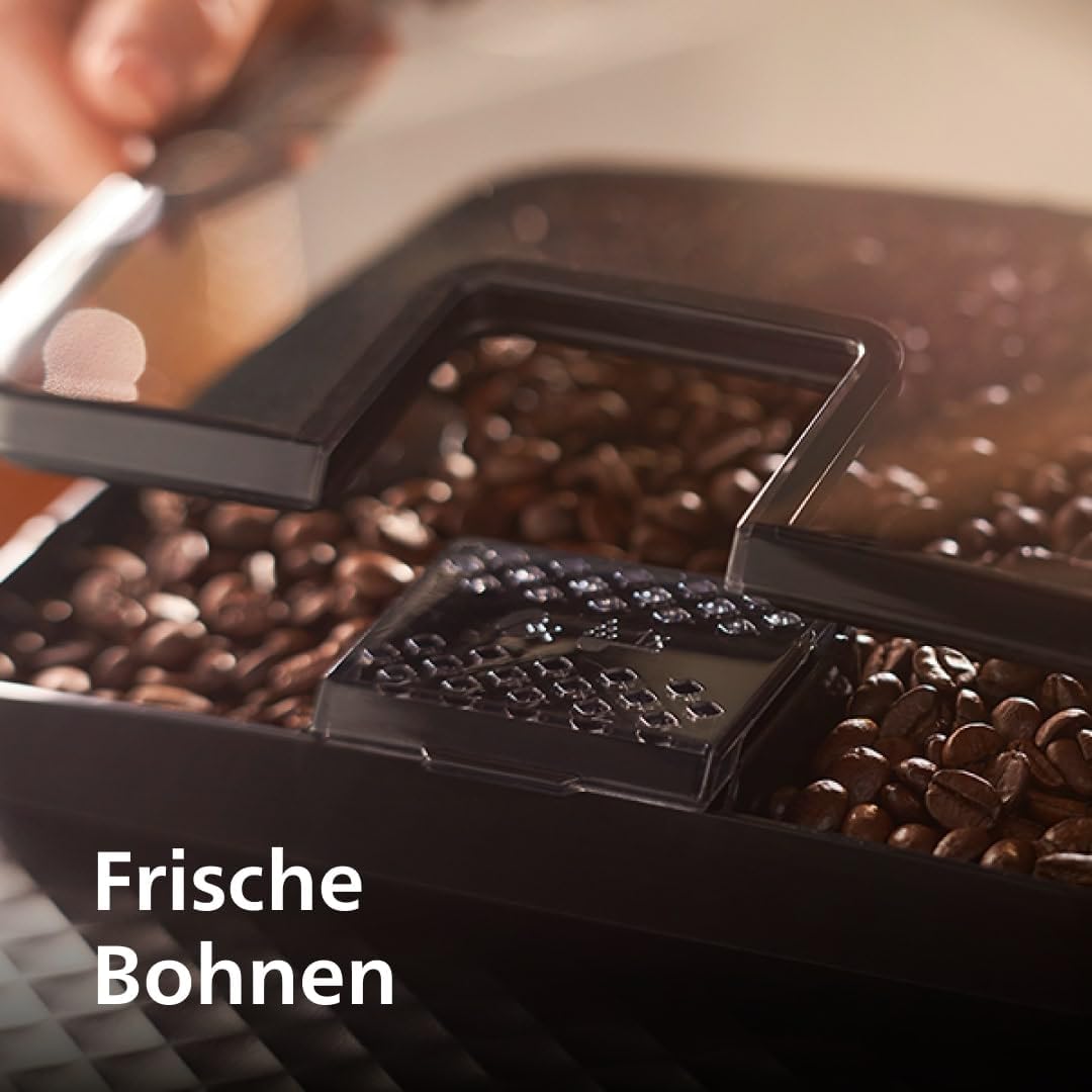 Thumbnail 4 de Philips 2200 Series Kaffeevollautomat EP2220/10 – 2 Kaffeespezialitäten, Touch-Display, Keramikmahlwerk, Mattschwarz