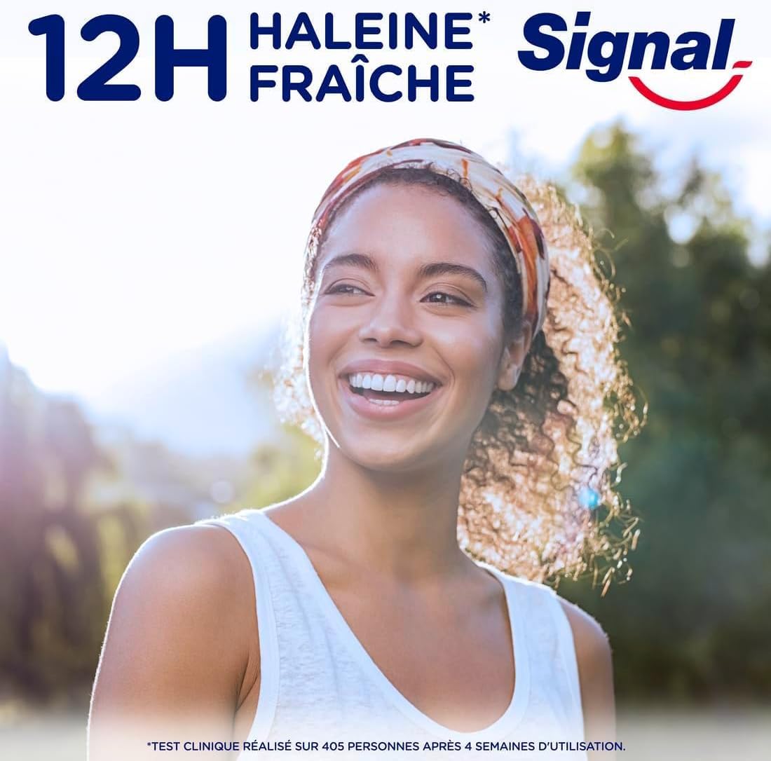 Thumbnail 4 de Signal Dentifrice Extra Fraîcheur 12h — lot 6×75ml 🪥