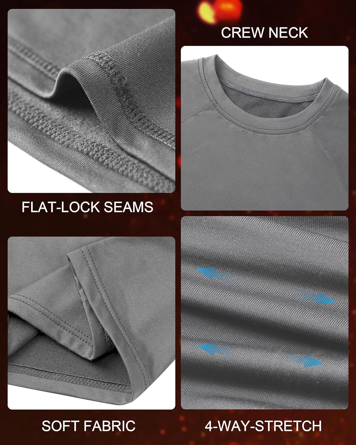 Thumbnail 4 de Roadbox Kids Thermal Top: Fleece-Lined Base Layer for Cold School Mornings and Outdoor Activity